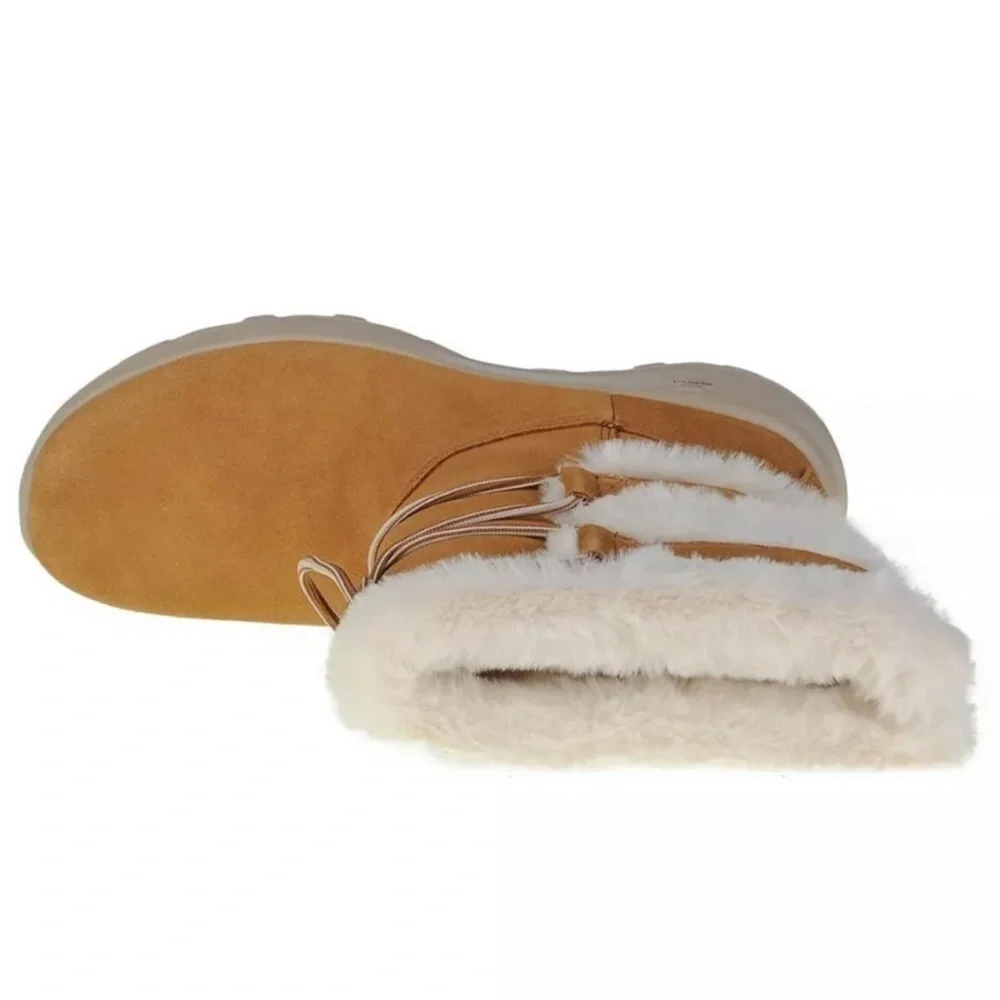 Skechers suede leather winter‎ boots NWT
